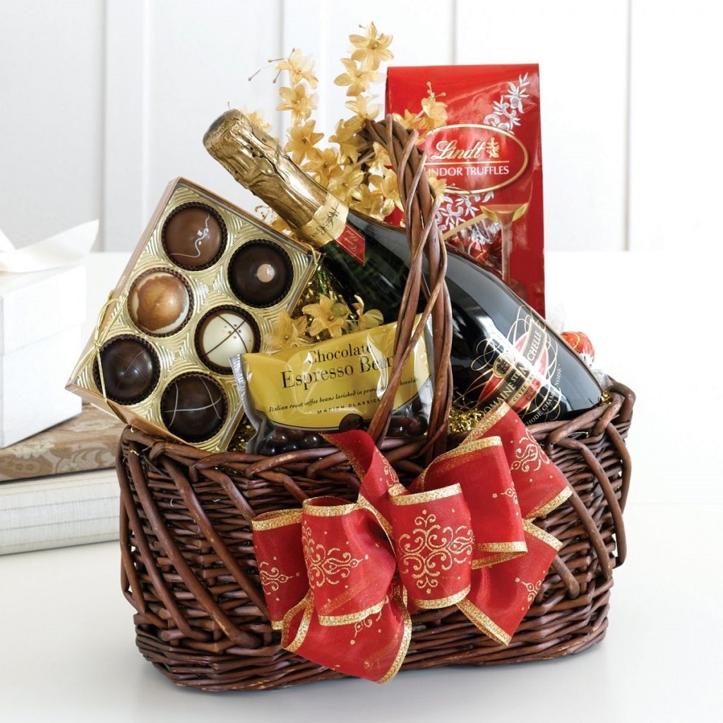 Brown Cane Gift Hamper Basket at Rs 599/piece in Mumbai | ID: 23221341148